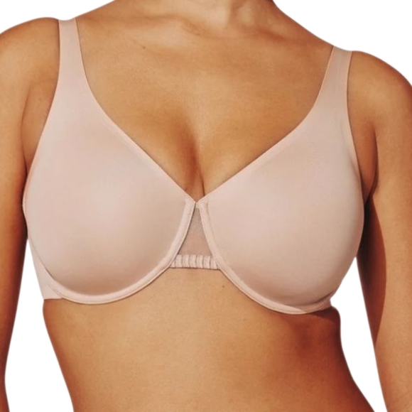 ThirdLove 24/7 Classic Unlined Minimizer Bra Taupe Tan Support Shapewear Neutral - Picture 1 of 9